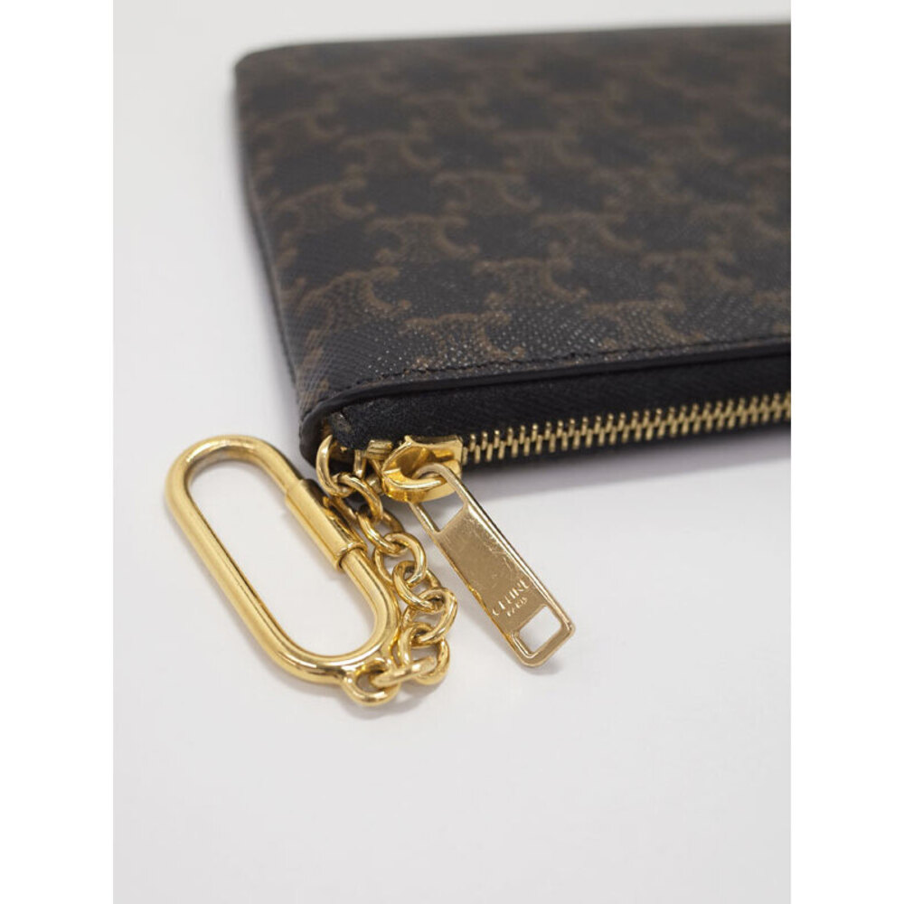 Celine Triomphe Coin Card Pouch Hook Case - Picture 5 of 5